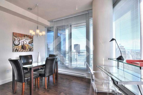 furnished apartments downtown dining area for rent in Montreal furnished apartments for rent in montreal