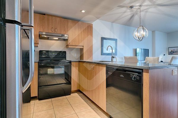 fully furnished apartment kitchenarea for rental in montreal fully furnished apartments in montreal