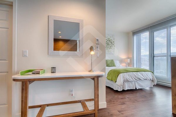 studio apartment downtown bedroom in montreal for rent
