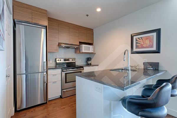 vacational furnished apartment kitchen-2 rental in montreal vacation rental in montreal