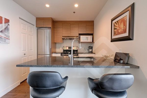 vacational furnished apartment kitchen rental in montreal vacation rental in montreal