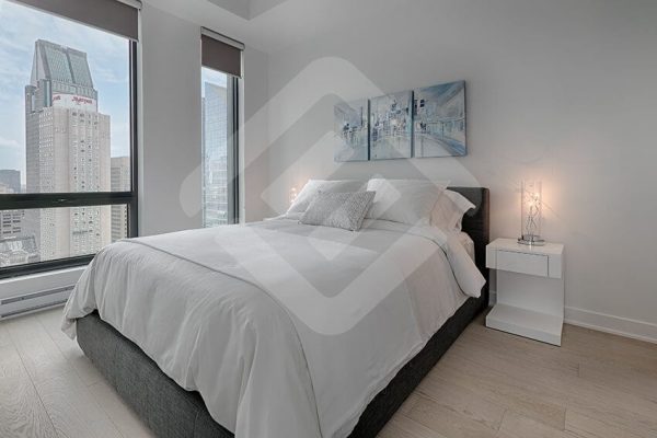 Bedroom of short term furnished apartment rental in montreal short term furnished apartment rental in montreal